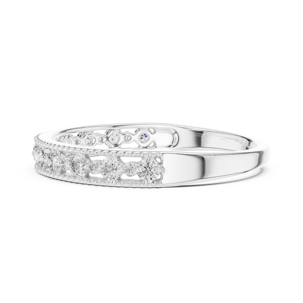 Elegant Bloom Diamond Ring