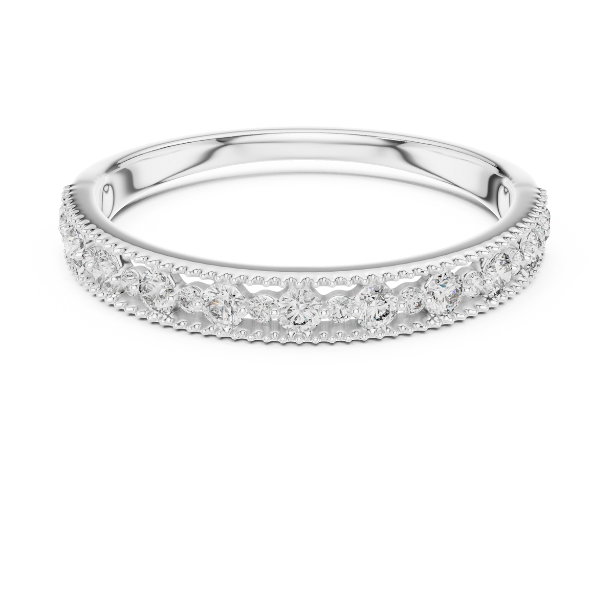 Elegant Bloom Diamond Ring