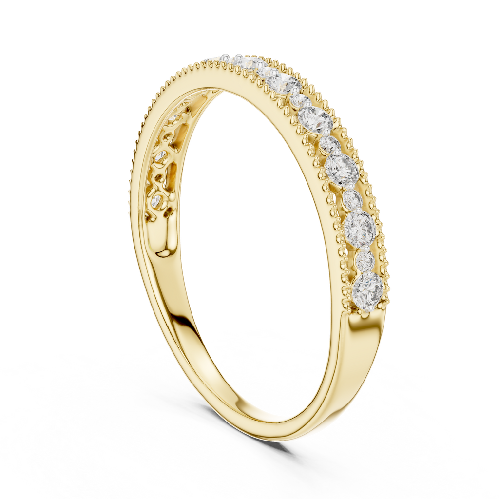 Elegant Bloom Diamond Ring