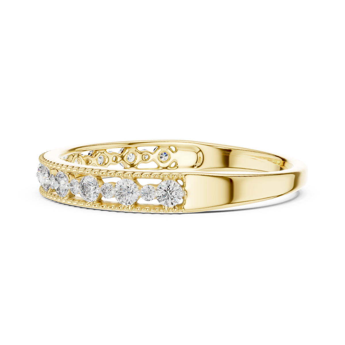 Elegant Bloom Diamond Ring