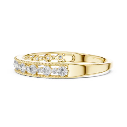 Elegant Bloom Diamond Ring