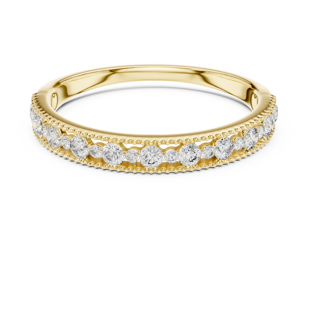 Elegant Bloom Diamond Ring