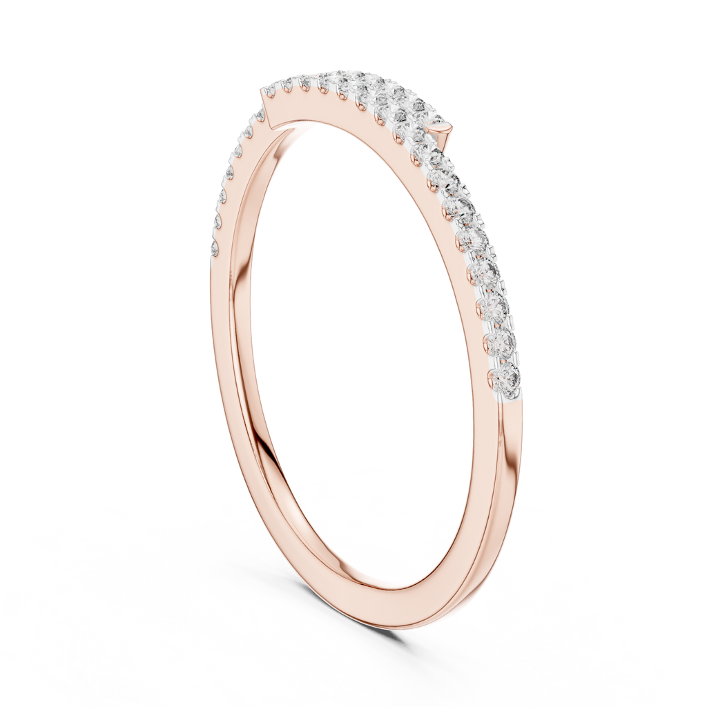 Double Shine Diamond Band