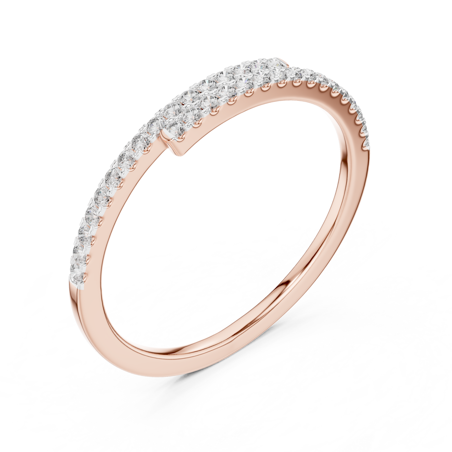Double Shine Diamond Band