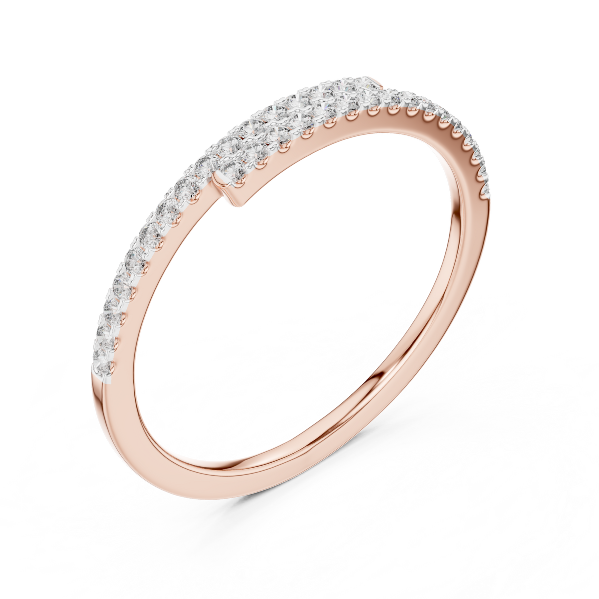 Double Shine Diamond Band