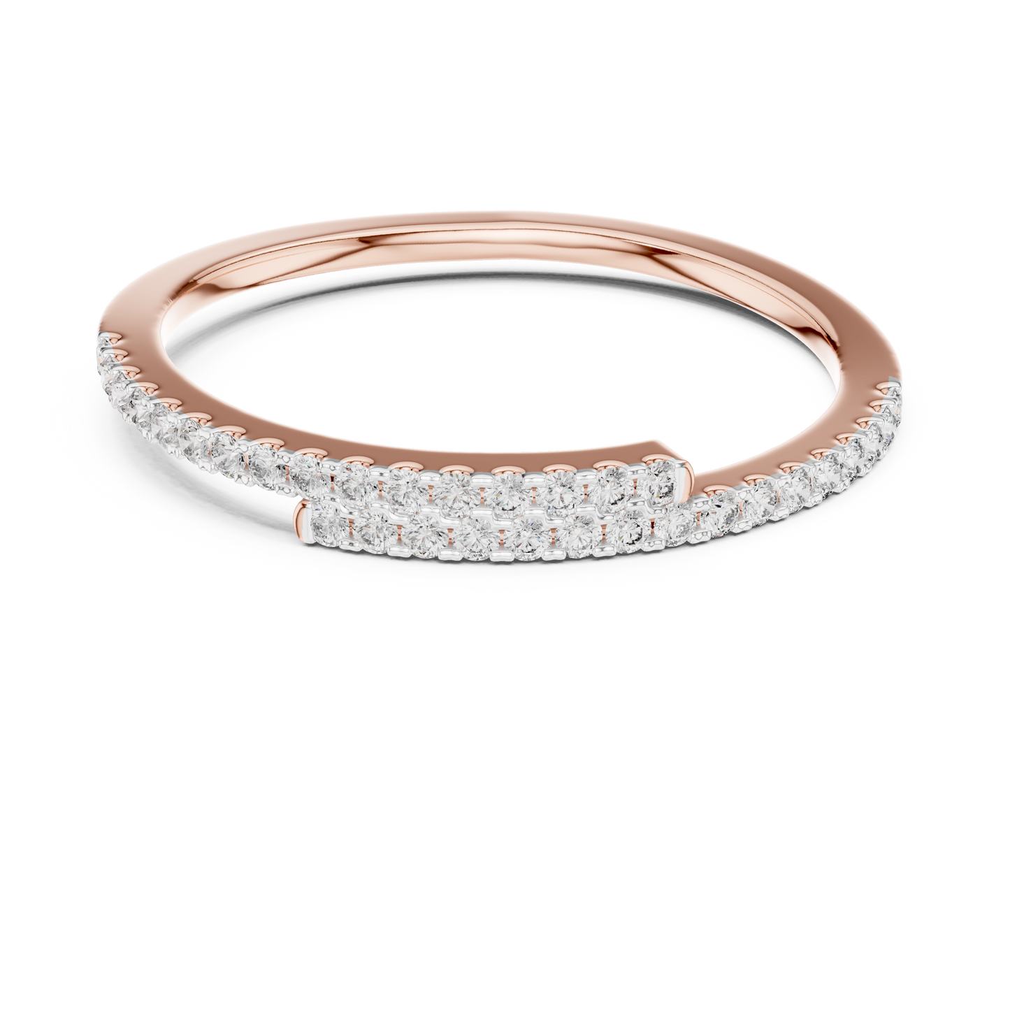 Double Shine Diamond Band