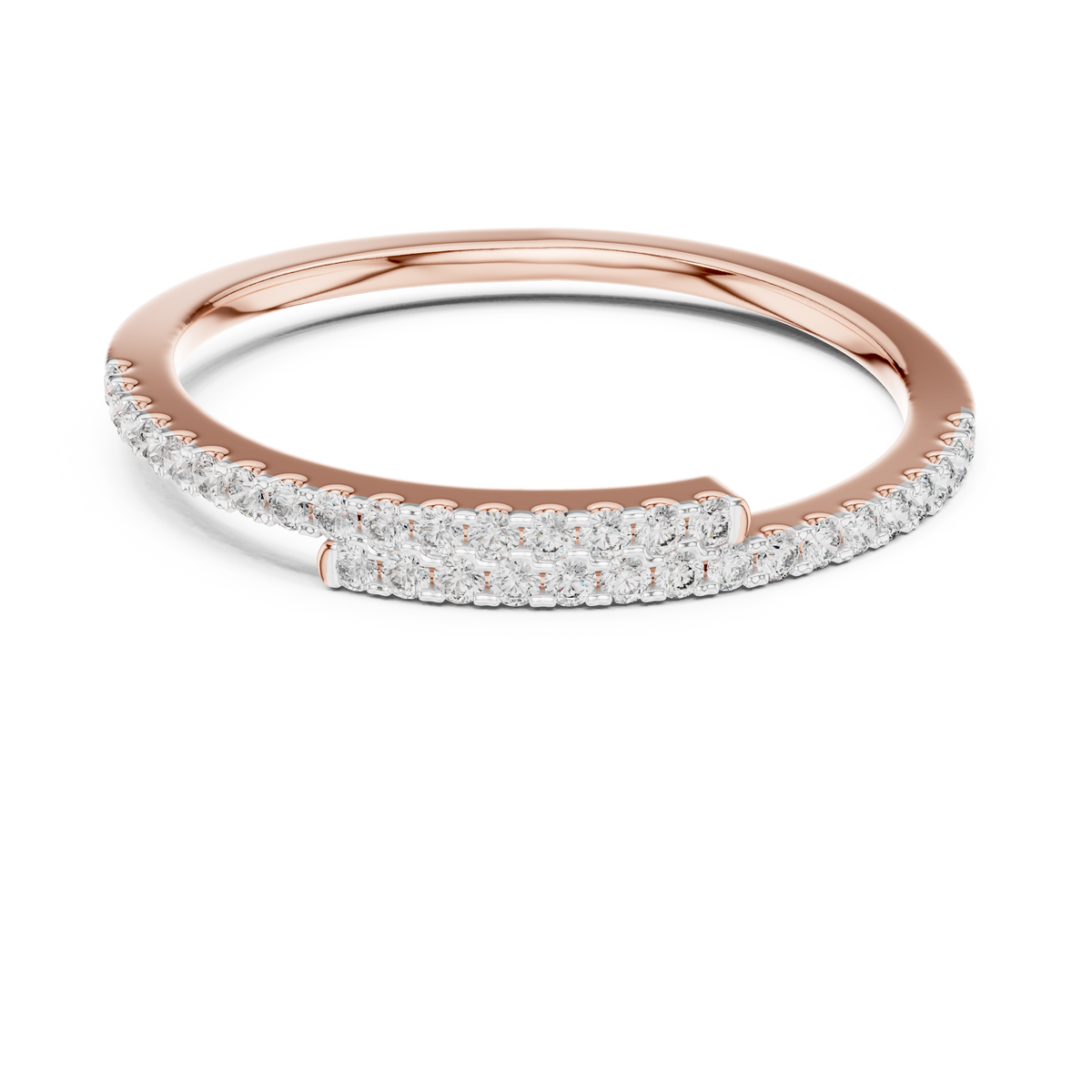 Double Shine Diamond Band
