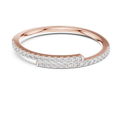 Double Shine Diamond Band