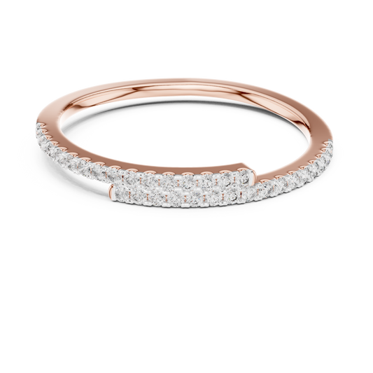 Double Shine Diamond Band