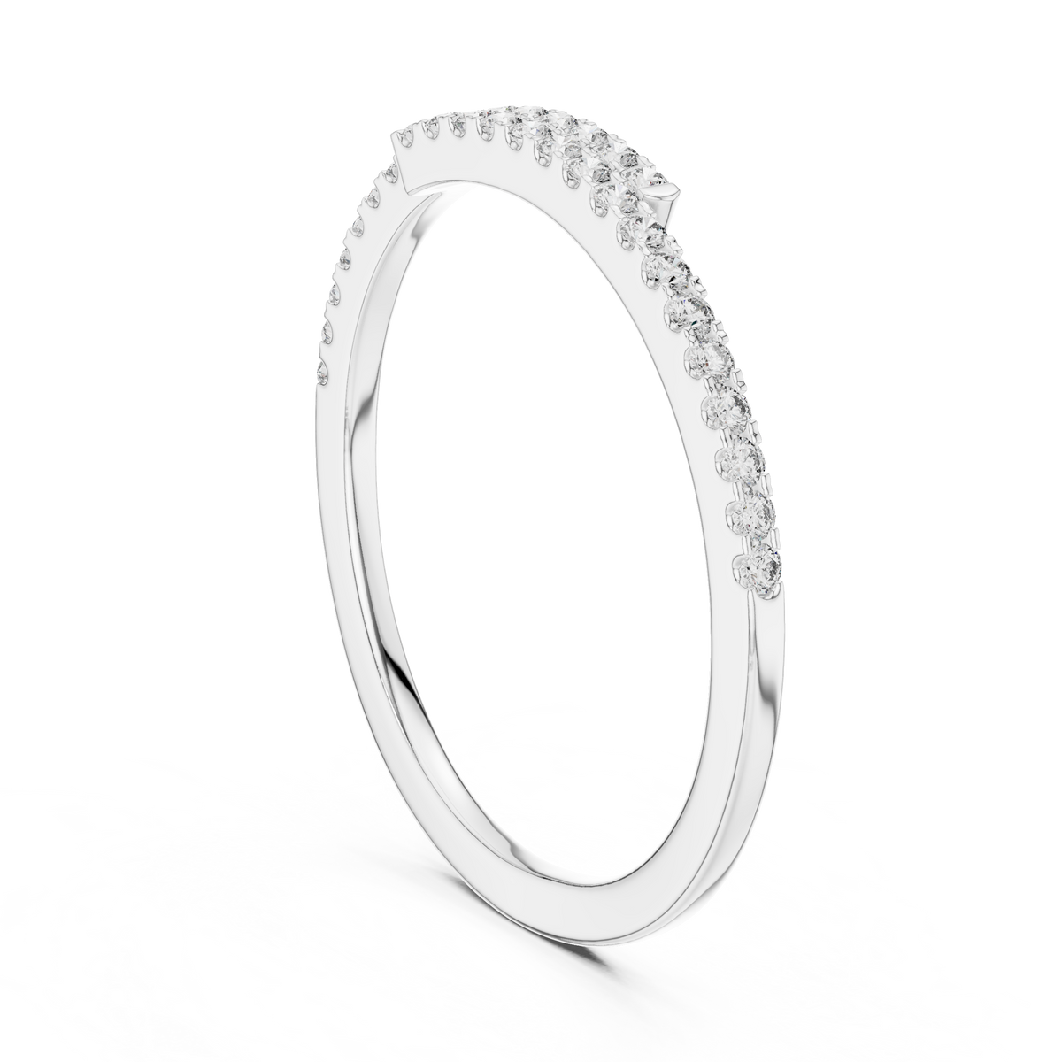 Double Shine Diamond Band