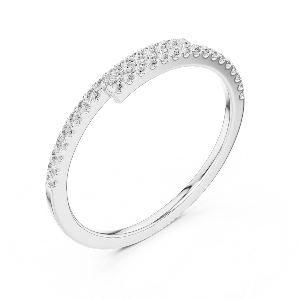 Double Shine Diamond Band