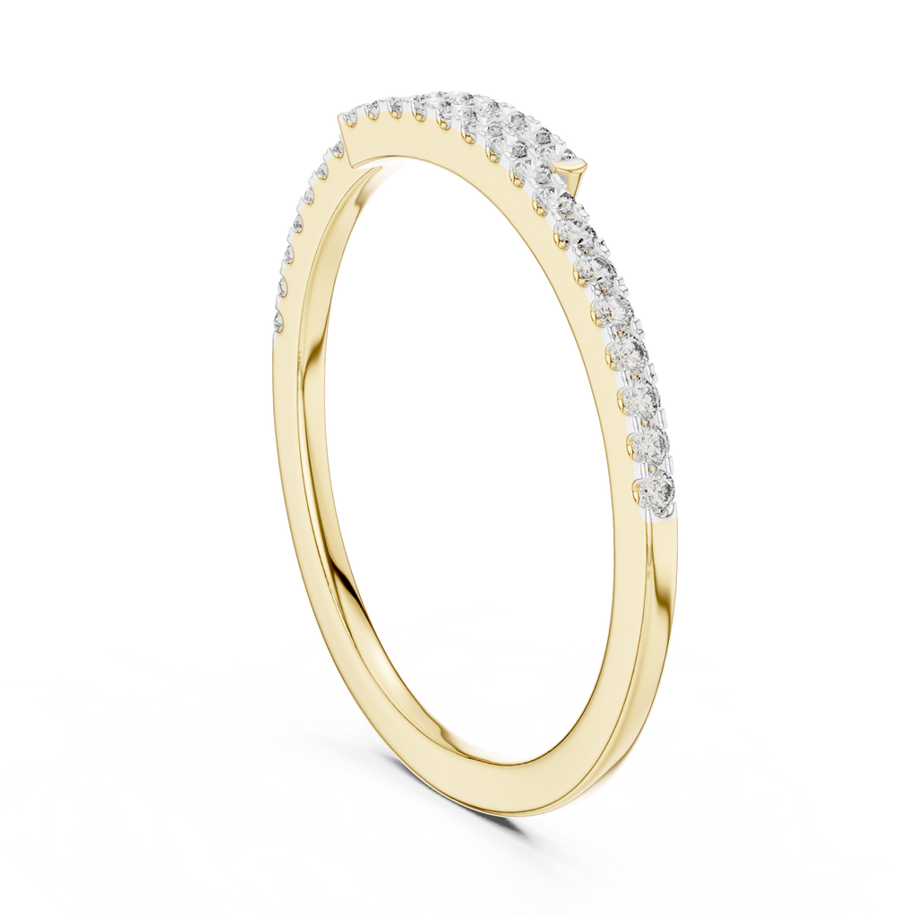 Double Shine Diamond Band