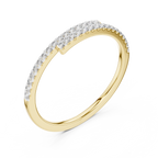Double Shine Diamond Band