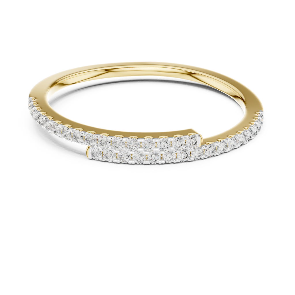 Double Shine Diamond Band