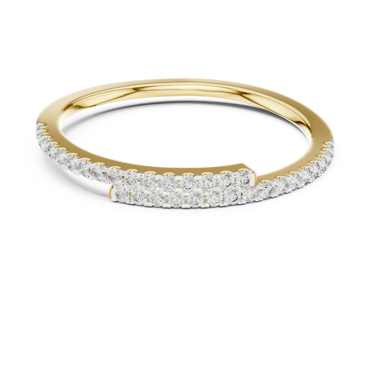 Double Shine Diamond Band