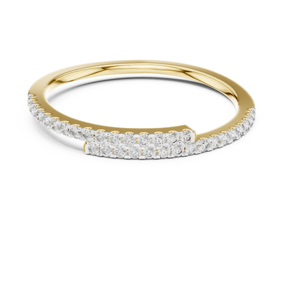 Double Shine Diamond Band
