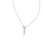 Fashion Butterfly Necklace with Elegant Hanging Charms