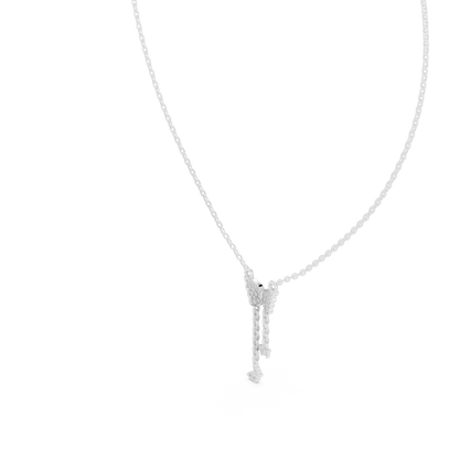 Fashion Butterfly Necklace with Elegant Hanging Charms