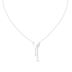 Fashion Butterfly Necklace with Elegant Hanging Charms
