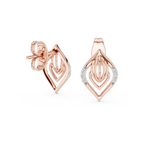 Lightweight Designer Gold Earrings Daily Wear