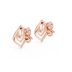 Lightweight Designer Gold Earrings Daily Wear