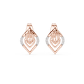 Lightweight Designer Gold Earrings Daily Wear
