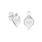 Lightweight Designer Gold Earrings Daily Wear