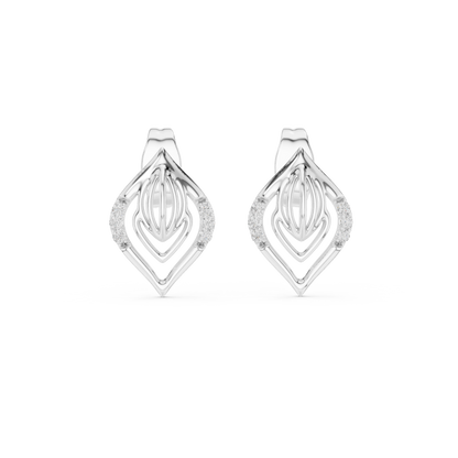 Lightweight Designer Gold Earrings Daily Wear