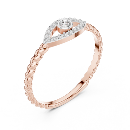 Lucky Eye Diamond Band