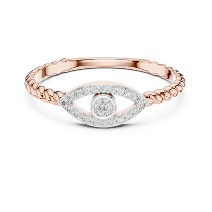 Lucky Eye Diamond Band