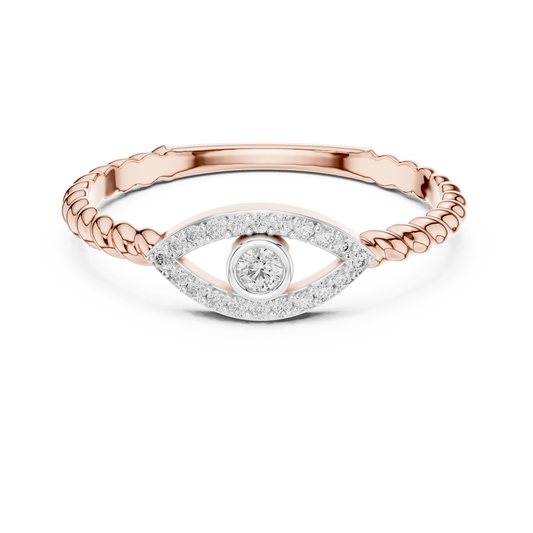 Lucky Eye Diamond Band