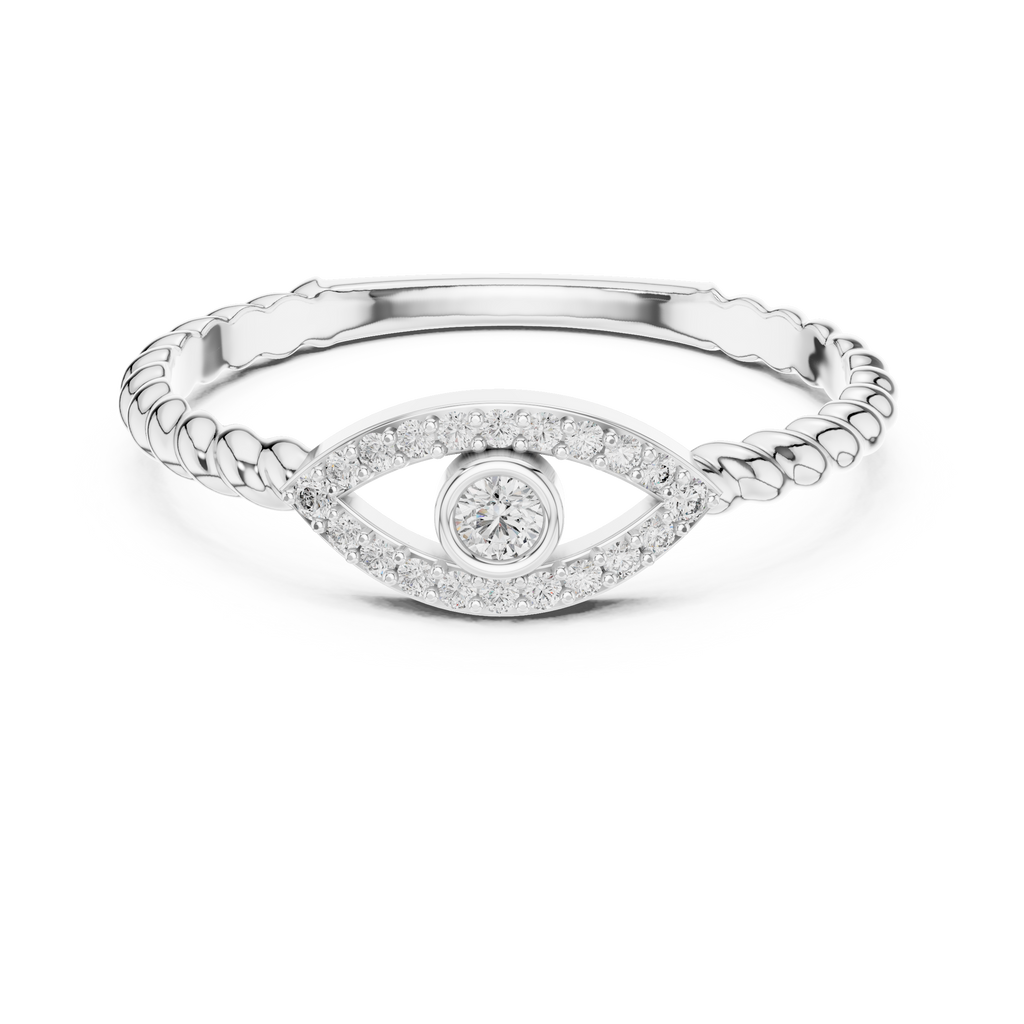 Lucky Eye Diamond Band