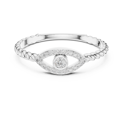 Lucky Eye Diamond Band