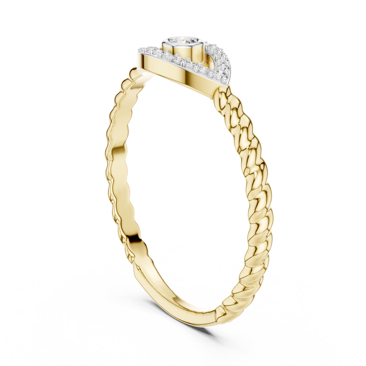 Lucky Eye Diamond Band