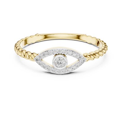 Lucky Eye Diamond Band
