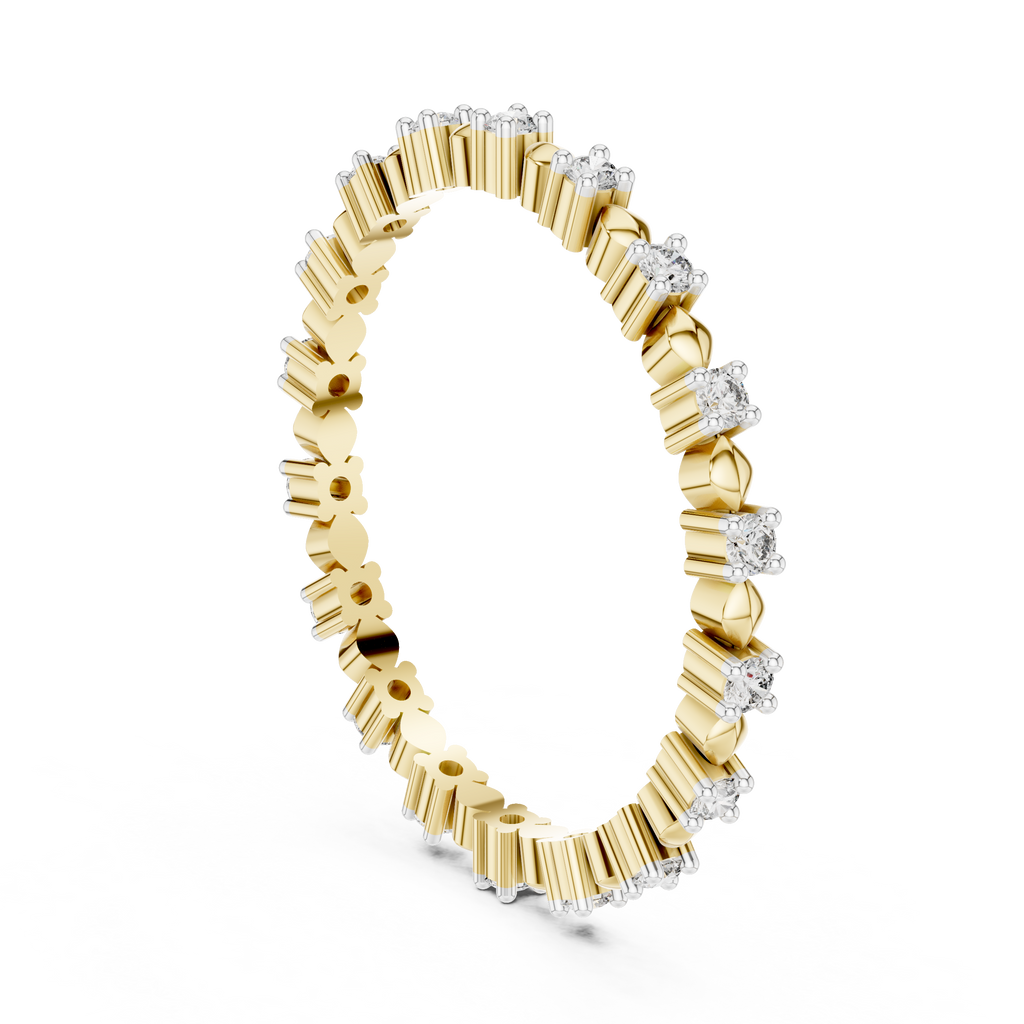 Honey Bloom Diamond Band