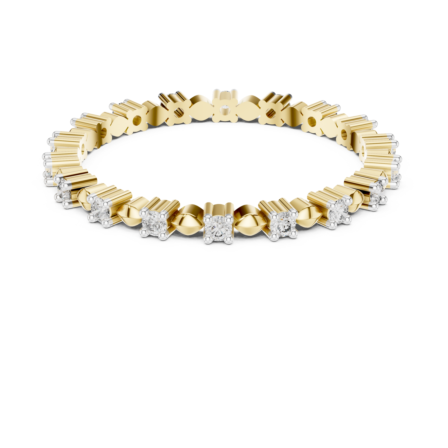 Honey Bloom Diamond Band