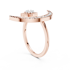 Lunar Elegance Diamond Band