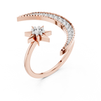 Lunar Elegance Diamond Band