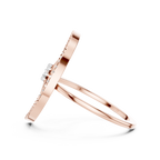 Lunar Elegance Diamond Band