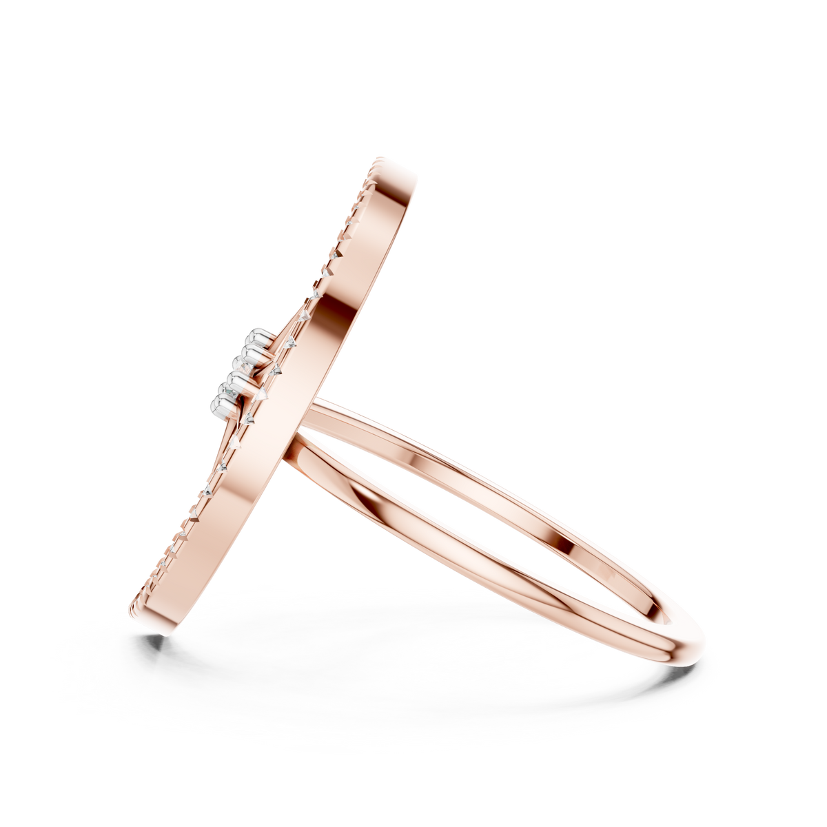 Lunar Elegance Diamond Band