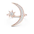 Lunar Elegance Diamond Band