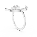Lunar Elegance Diamond Band