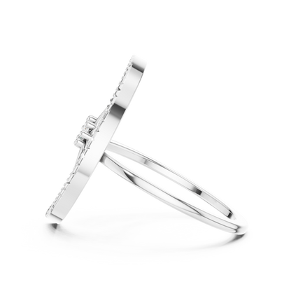 Lunar Elegance Diamond Band