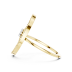 Lunar Elegance Diamond Band