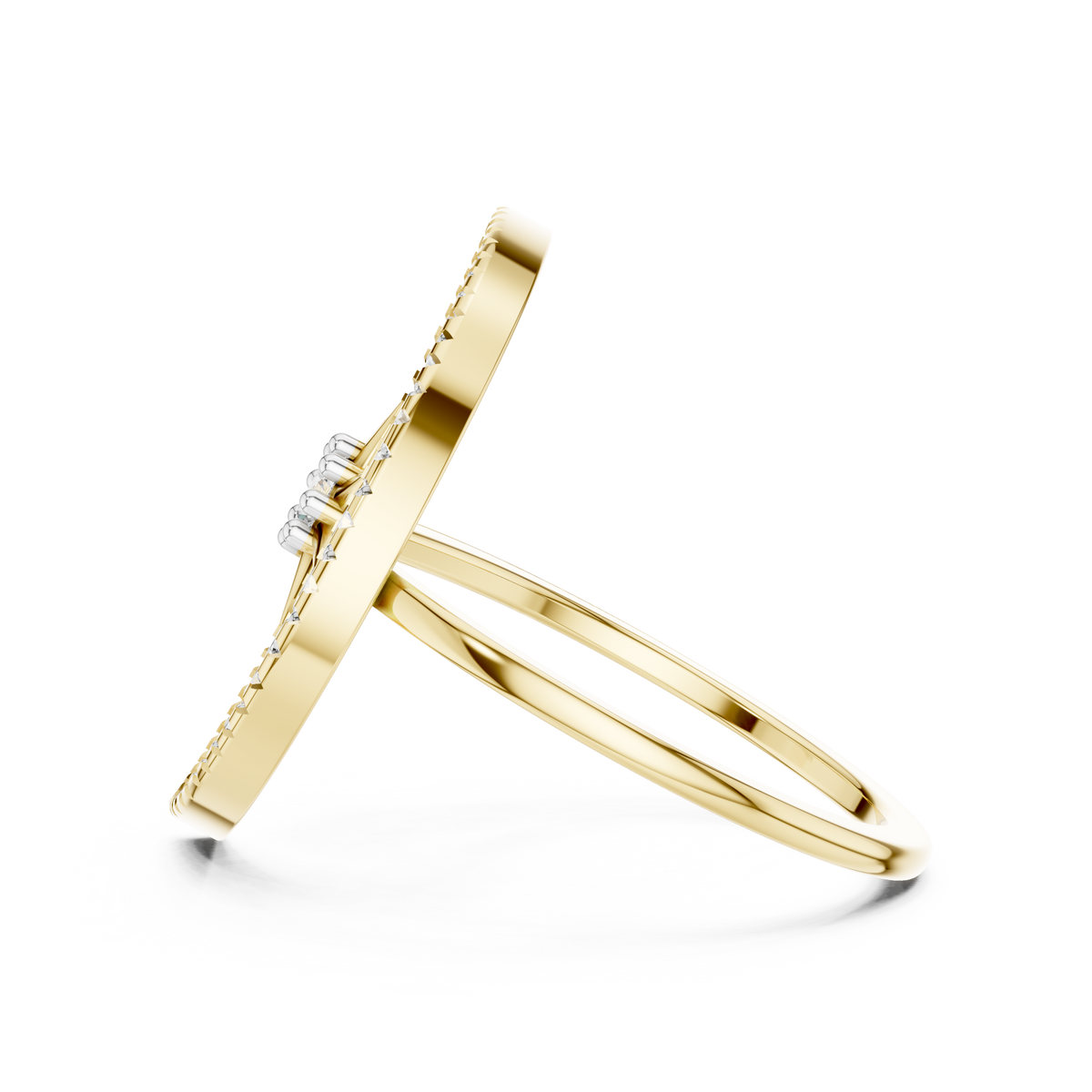 Lunar Elegance Diamond Band
