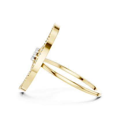 Lunar Elegance Diamond Band