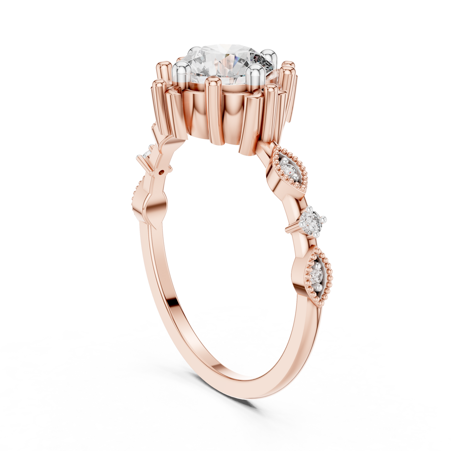 Celestial Crown Diamond Ring