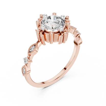Celestial Crown Diamond Ring