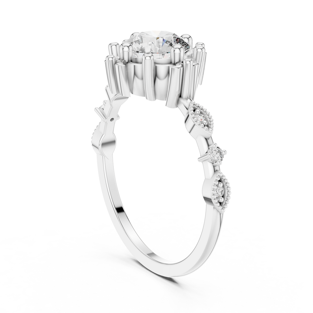 Celestial Crown Diamond Ring
